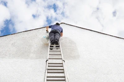 Peinture extérieure à Monte — façades et ravalement